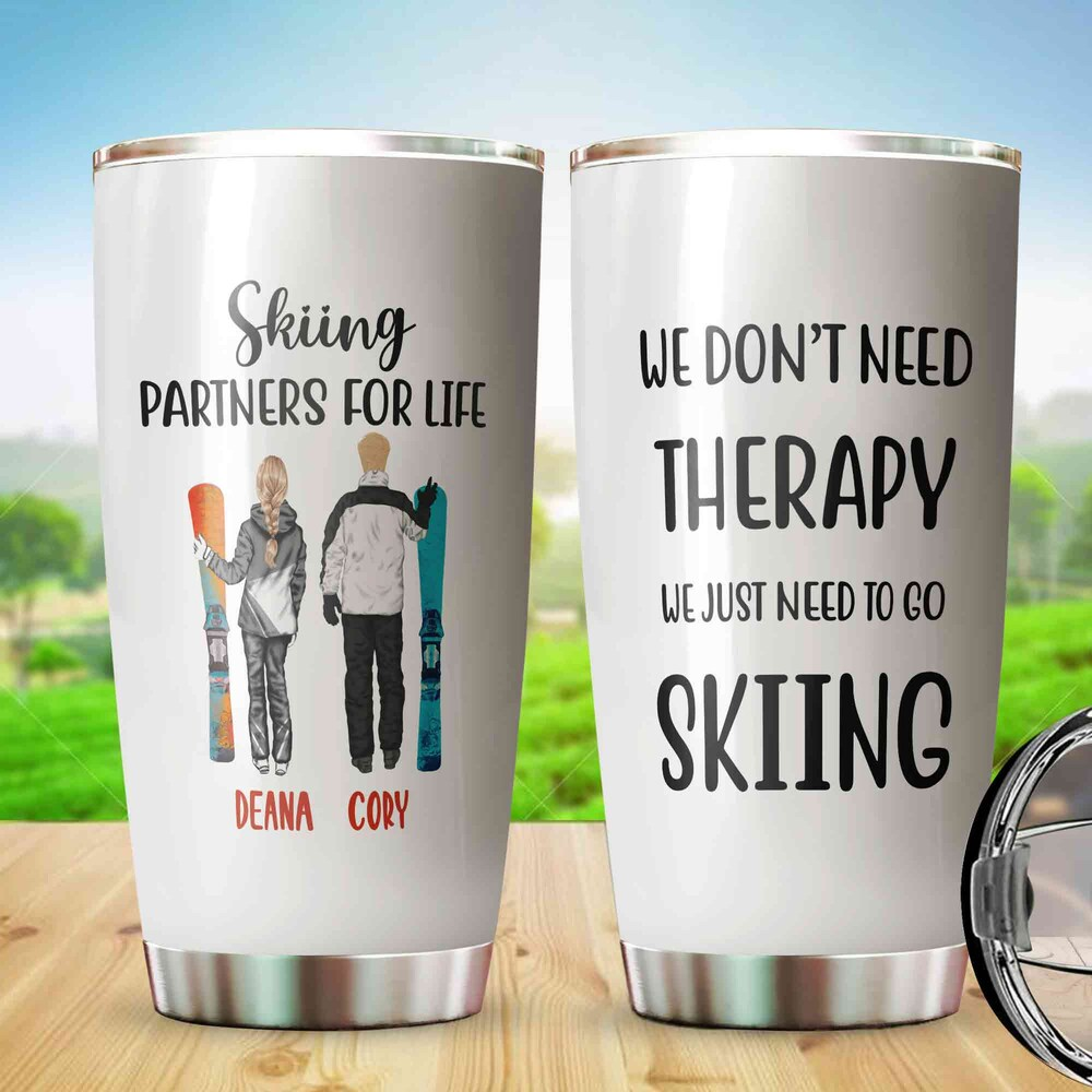 Personalized Ski Tumbler